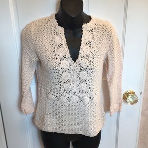 J Crew cotton knit sweater
